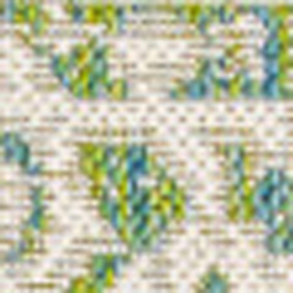 HomeRoots 5' Cream and Green Medallion Area Rug - Durable Indoor Outdoor Design for Stylish Spaces! 702972