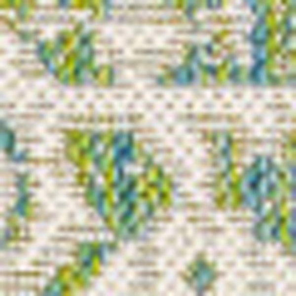 HomeRoots 9' X 12' Cream & Green Medallion Area Rug - Durable Indoor/Outdoor Elegance for Any Space! 702974