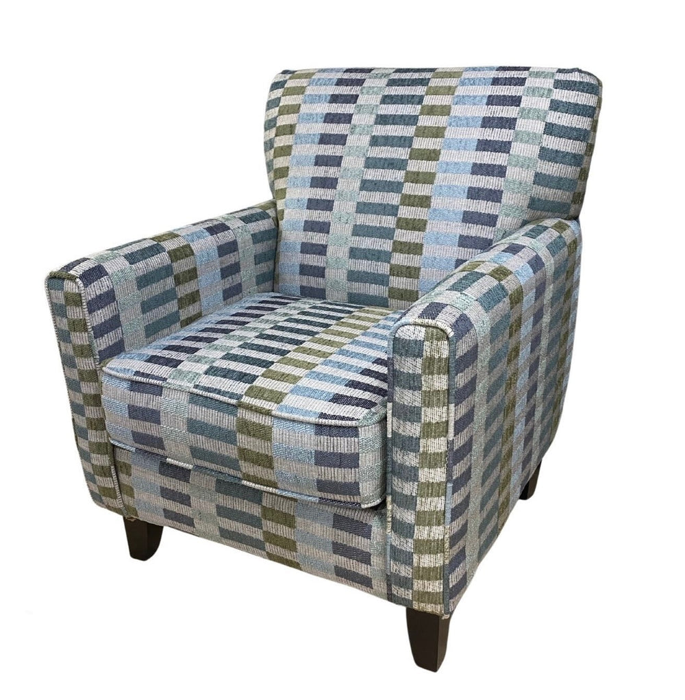 Fusion Elise Mundo Mystic Accent Chair - Stylish Multi-color Design With Durable, Cleanable Fabric Multi W ,54% Polypropylene 38% Acrylic 8% Polyester 702 Mundo Mystic Accent Chair
