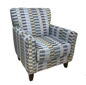 Fusion Elise Mundo Mystic Accent Chair - Stylish Multi-color Design With Durable, Cleanable Fabric Multi W ,54% Polypropylene 38% Acrylic 8% Polyester 702 Mundo Mystic Accent Chair