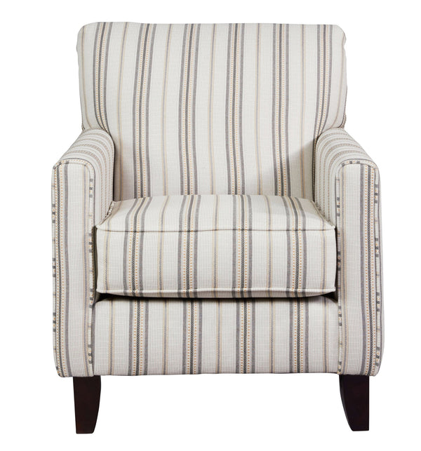 Fusion Durango Pewter Unica Oxford Accent Chair - Stylish, Durable, And Versatile For Any Room Decor Multi Ws,100% Polypropylene 702 Unica Oxford Accent Chair