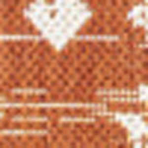 HomeRoots 5' Vibrant Orange and Cream Trellis Area Rug – Stylish, Durable Indoor/Outdoor Decor for Any Space 703057