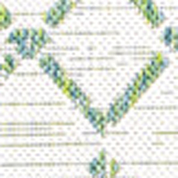HomeRoots 8' X 10' Trellis Area Rug - Stylish Green & Ivory for Indoor/Outdoor Use, Durable & Easy Maintenance 703068