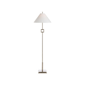 Chelsea House Overhill Polished Nickel Floor Lamp By Jamie Merida — Sculptural Modern Statement Light, 55.5"H 70311