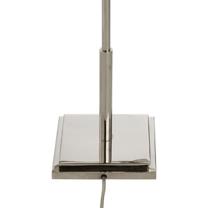 Chelsea House Overhill Polished Nickel Floor Lamp By Jamie Merida — Sculptural Modern Statement Light, 55.5"H 70311