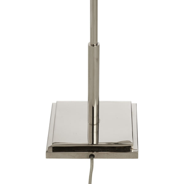 Chelsea House Overhill Polished Nickel Floor Lamp By Jamie Merida — Sculptural Modern Statement Light, 55.5"H 70311