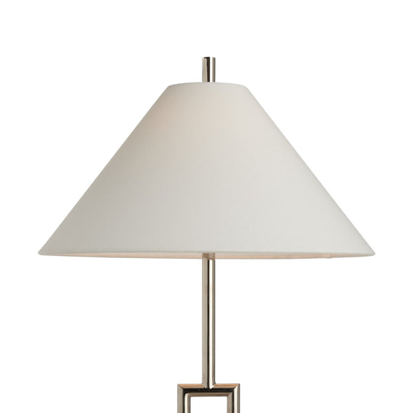 Chelsea House Overhill Polished Nickel Floor Lamp By Jamie Merida — Sculptural Modern Statement Light, 55.5"H 70311