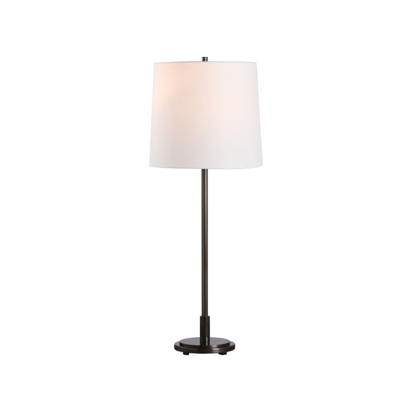 Chelsea House Underwood Sleek Table Lamp By Jamie Merida — Oil Rubbed Bronze With Warm Golden Patina, 28.5" H 70335
