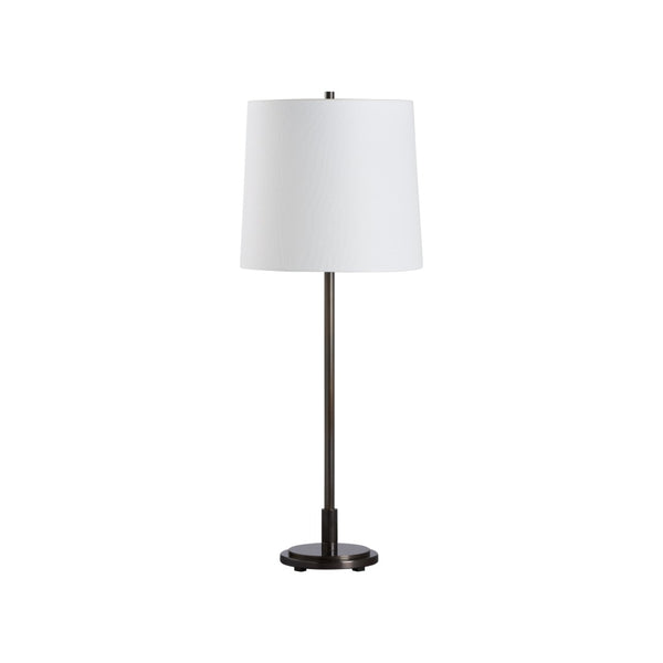 Chelsea House Underwood Sleek Table Lamp By Jamie Merida — Oil Rubbed Bronze With Warm Golden Patina, 28.5" H 70335