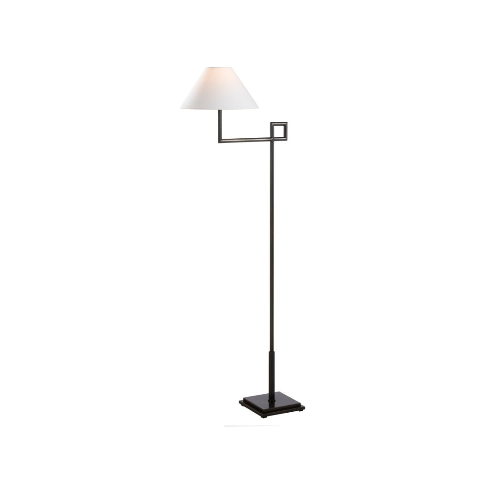 Chelsea House St. Dunstan Floor Lamp Slim 55.5" Oil-Rubbed Bronze Minimalist Ambient Lighting For Cozy Spaces 70341