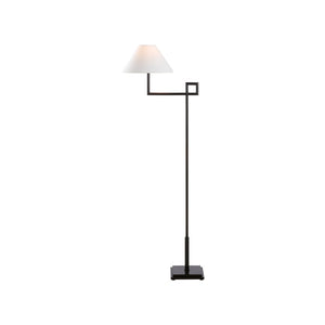 Chelsea House St. Dunstan Floor Lamp Slim 55.5" Oil-Rubbed Bronze Minimalist Ambient Lighting For Cozy Spaces 70341