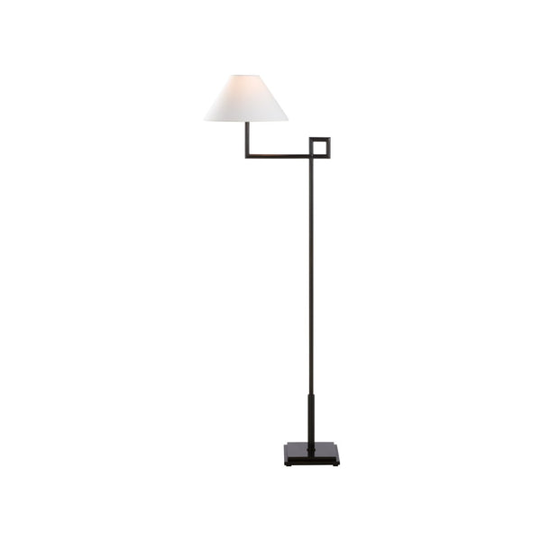 Chelsea House St. Dunstan Floor Lamp Slim 55.5" Oil-Rubbed Bronze Minimalist Ambient Lighting For Cozy Spaces 70341