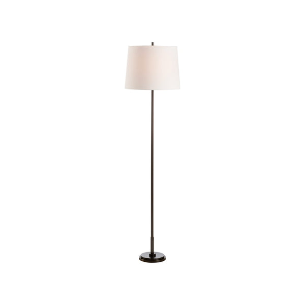 Chelsea House Underwood Oil-Rubbed Bronze Floor Lamp — Slim 63" Metal Accent Light For Reading, Sofas, Entryways 70342
