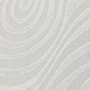 HomeRoots 8' X 10' Cream and Ivory Abstract Indoor/Outdoor Area Rug – Elegant, Durable & Easy Care for All Spaces 703420