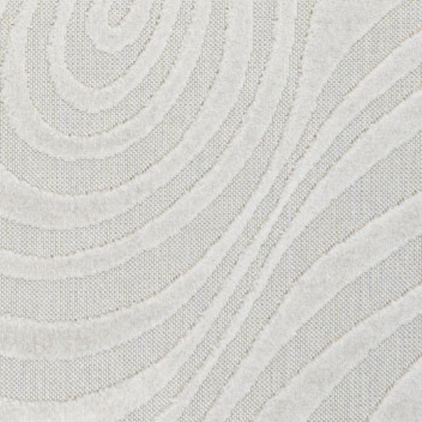 HomeRoots 8' X 10' Cream and Ivory Abstract Indoor/Outdoor Area Rug – Elegant, Durable & Easy Care for All Spaces 703420