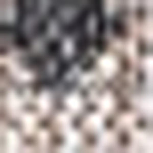 HomeRoots 6' Natural and Black Square Trellis Area Rug - Stylish, Durable, Low-Maintenance for Indoor & Outdoor Use 703468