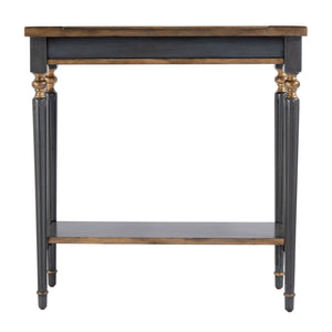 Butler Specialty Company Elegant Rectangular Console Table With Open Shelf For Timeless Style Pastel Blue Rubberwood,Cherry Veneers,Mdf 7036483-butler