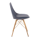 OSP Home Furnishings Oakley Chair Navy