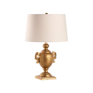Chelsea House Gosford Urn-Style Table Lamp In Aged Gold — 24.5" Elegant Accent Lighting For Living Rooms & Bedrooms 70394