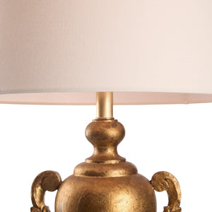 Chelsea House Gosford Urn-Style Table Lamp In Aged Gold — 24.5" Elegant Accent Lighting For Living Rooms & Bedrooms 70394