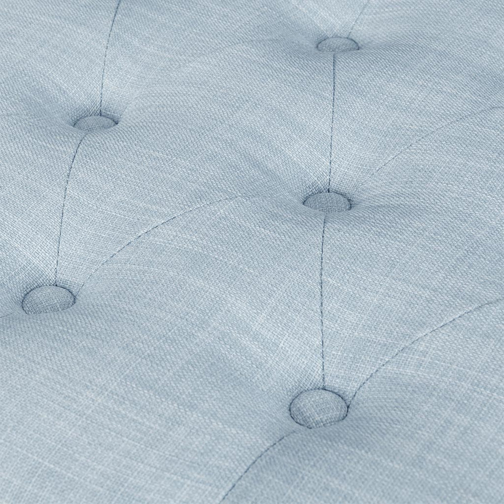 JLA Home Madison Park - Tufted Upholstered Storage Bench with Button-Tufted Lid, Spring-Assisted Hinges & Solid Wood Legs MP105-1268