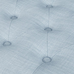 JLA Home Madison Park - Tufted Upholstered Storage Bench with Button-Tufted Lid, Spring-Assisted Hinges & Solid Wood Legs MP105-1268