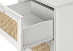 English Elm Accent Side Table Rustic Grey Laminate Compact Storage Cabinet Transitional Bedroom B2710P461699