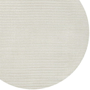 HomeRoots 9' Chic Ivory and Cream Round Striped Rug for Indoor & Outdoor Spaces - Durable, Stylish, Low-Maintenance! 704079