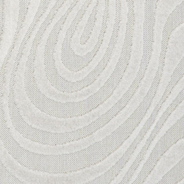 HomeRoots 10' Cream and Ivory Abstract Area Rug - Elegant Indoor/Outdoor Design for Living Spaces, Patios & More 704081