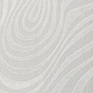 HomeRoots 10' Cream and Ivory Abstract Area Rug – Durable Indoor/Outdoor Design with Modern High-Low Texture 704082