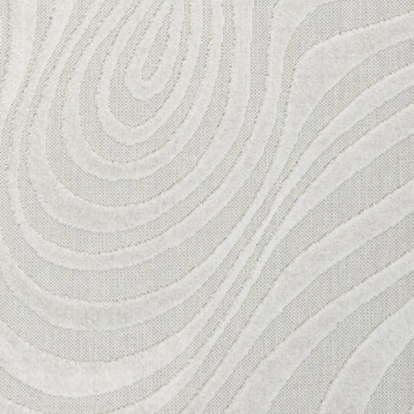 HomeRoots 12' x 18' Cream and Ivory Abstract Area Rug - Durable Indoor/Outdoor Design for Modern Spaces 704084