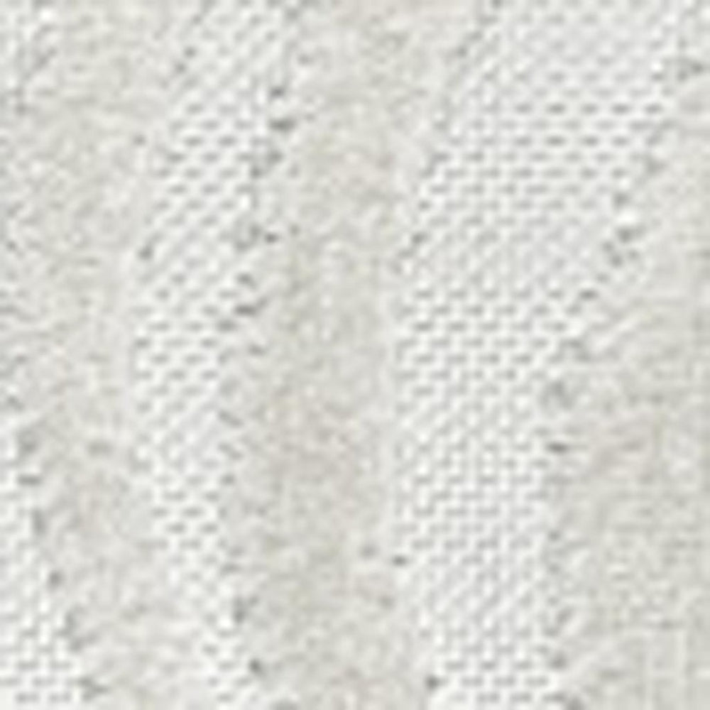 HomeRoots 7' Cream and Ivory Abstract Square Area Rug - Modern Geometric Design for Indoor & Outdoor Spaces 704092