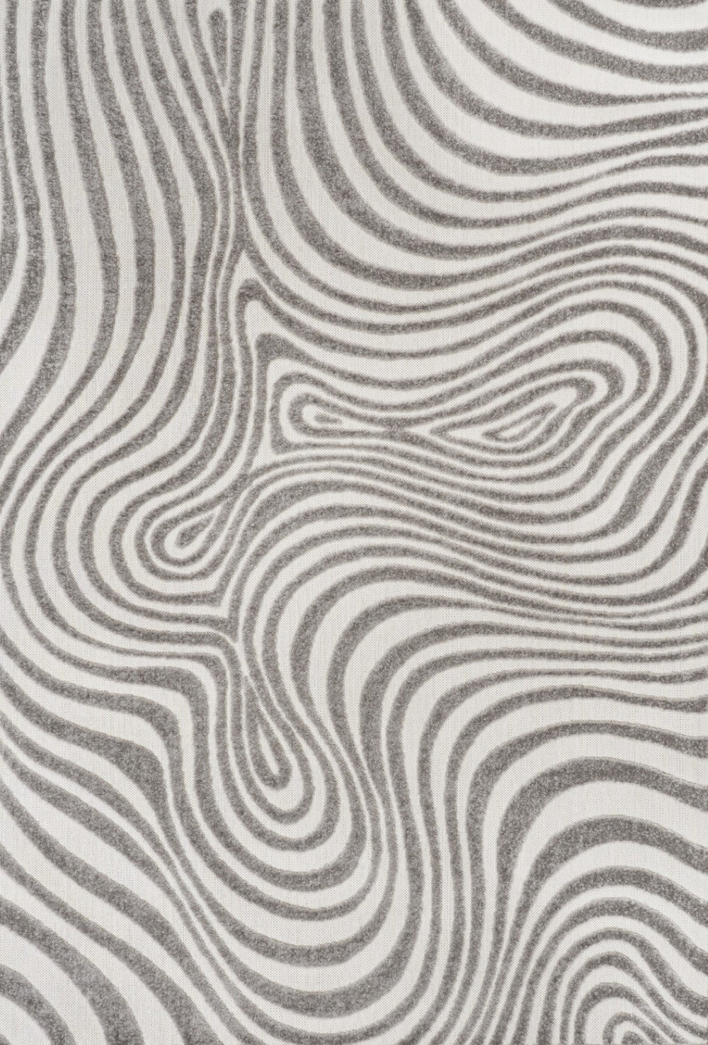 HomeRoots 10' Gray and Ivory Abstract Area Rug - Durable Indoor/Outdoor Design for Modern Spaces and Comfort 704099