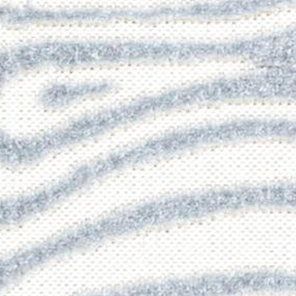 HomeRoots 10' Light Blue and Ivory Abstract Area Rug – Stylish Indoor/Outdoor Design for Modern Spaces 704115