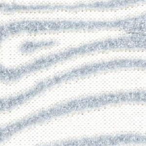 HomeRoots 10' Light Blue and Ivory Abstract Area Rug – Stylish Indoor/Outdoor Design for Modern Spaces 704115