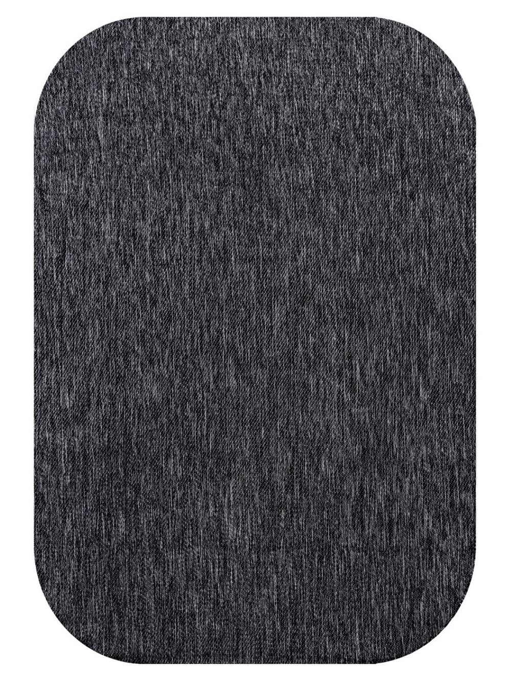 HomeRoots 8' X 10' Dark Gray Area Rug - Versatile Indoor/Outdoor Design, Durable, Easy Care, Perfect for Any Space 704152