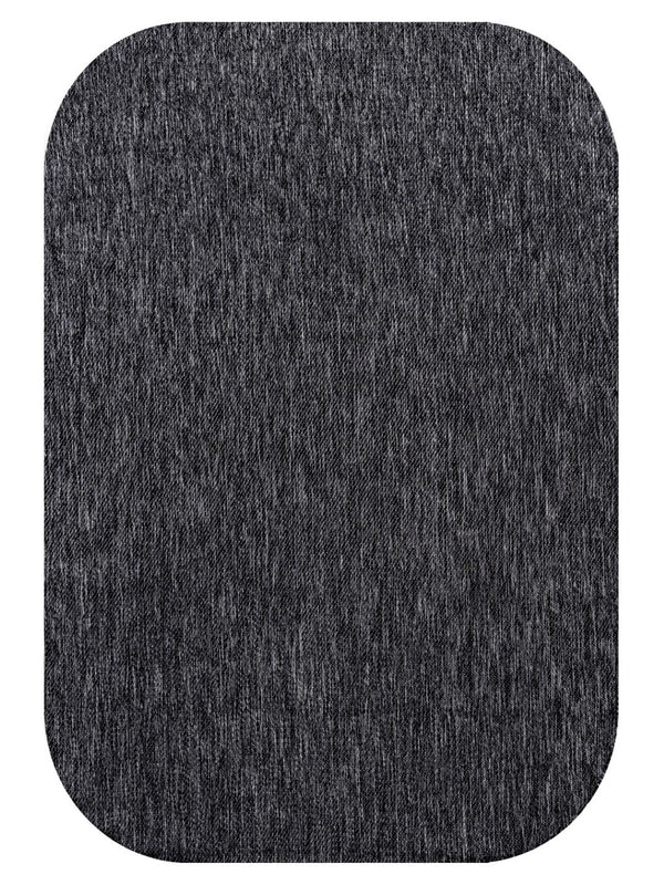 HomeRoots 8' X 10' Dark Gray Area Rug - Versatile Indoor/Outdoor Design, Durable, Easy Care, Perfect for Any Space 704152