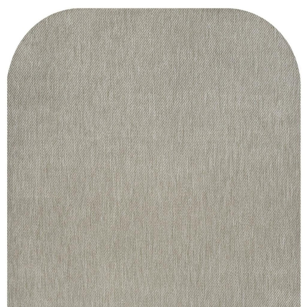 HomeRoots 9' X 12' Beige Area Rug - Versatile Indoor/Outdoor Design, Durable, Easy-Care, Perfect for High-Traffic Spaces 704158