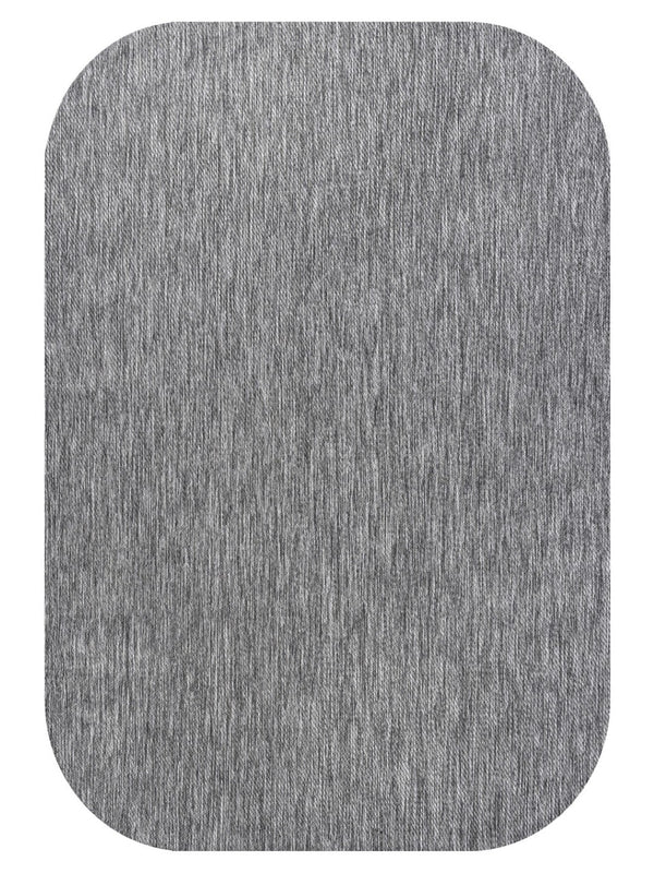 HomeRoots 8' X 10' Gray Indoor Outdoor Area Rug - Durable, Stylish, and Versatile for Any Home Decor Space 704162