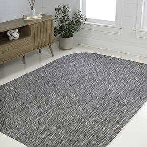 HomeRoots 8' X 10' Gray Indoor Outdoor Area Rug - Durable, Stylish, and Versatile for Any Home Decor Space 704162