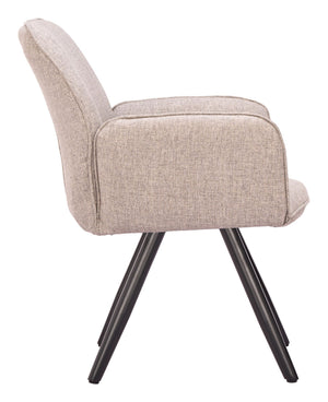 Sieve Outdoor Swivel Dining Chairs Set of 2 Olefin Fabric Aluminum Frame Patio