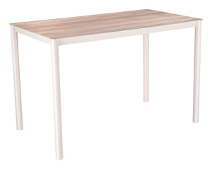Dimira Outdoor Bar Table Tempered Glass Top Aluminum Frame Seats 6 Patio Dining