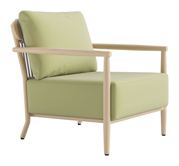Sora Armchair Modern Deco Style Aluminum Frame Outdoor Indoor Lounge Seating