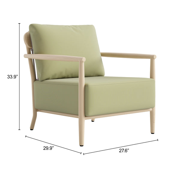 Sora Armchair Modern Deco Style Aluminum Frame Outdoor Indoor Lounge Seating