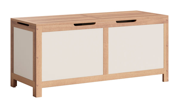Zuo Modern Valtan Outdoor Acacia Wood Storage Chest Bench with Soft Close Lid 65 Gallon 704228