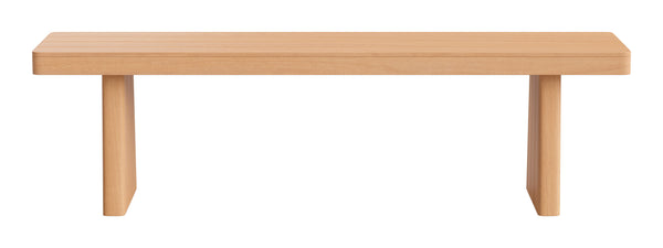 Nimone Solid Acacia Wood Bench Modern Deco Style Entryway Dining Lounge Seating