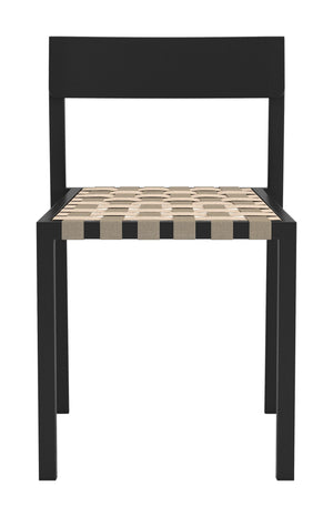 Draco Stackable Outdoor Dining Chairs Set of 2 Aluminum Frame Glam Modern