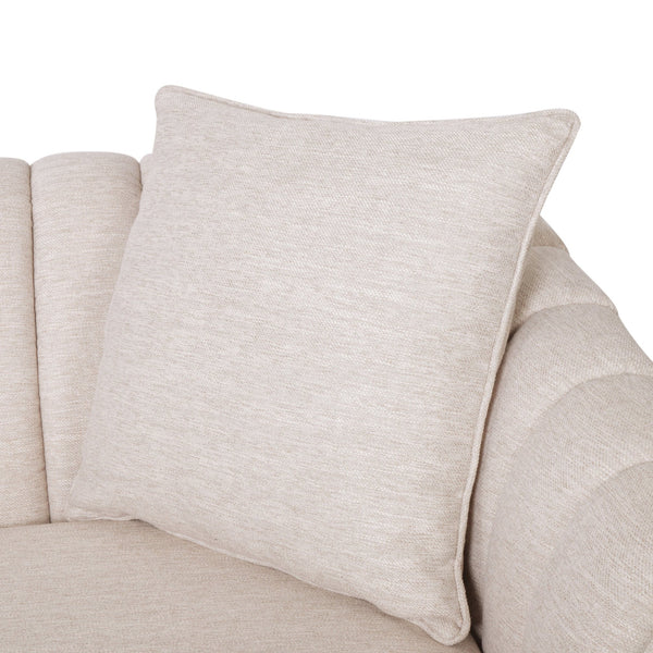 English Elm Christopher Knight Home® - 66957.00Abge_66957.00Bbge Elegant 3-Seater Sofa With Plush Beige Fabric, Accent Pillows & Modern Design N771P202526M_N771P202529M