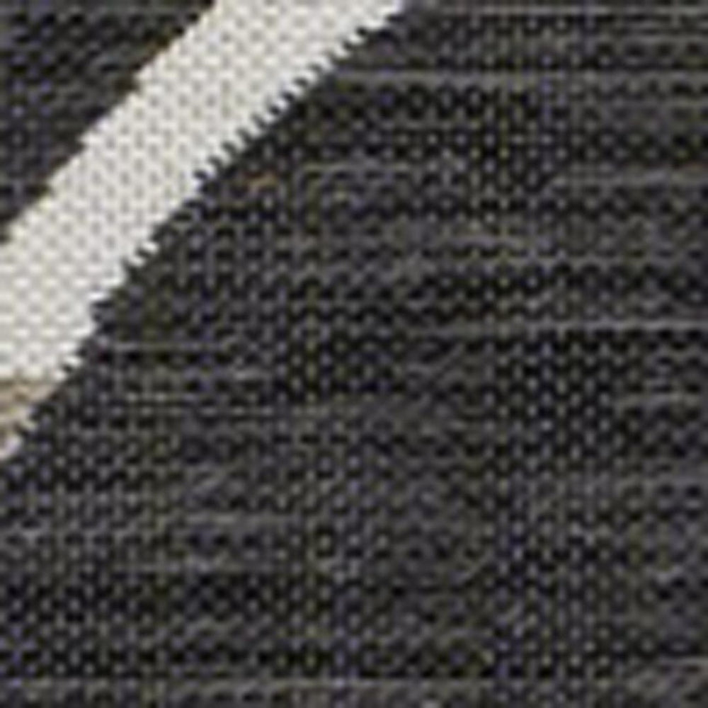 HomeRoots 8' X 10' Black and Beige Floral Indoor Outdoor Area Rug – Durable, Versatile, Easy-Care Décor Essential! 704694