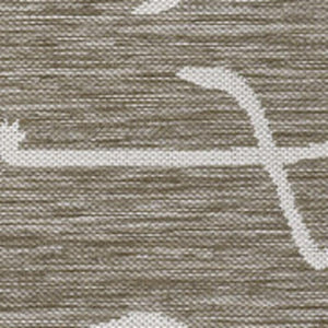 HomeRoots 3' X 5' Beige And White Animal Print Area Rug - Stylish, Durable, Indoor/Outdoor Use, Easy Care! 704701